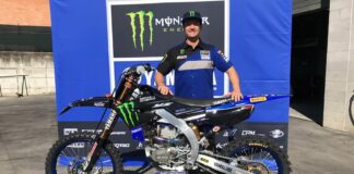 Dean Ferris stands in for injured Romain Febvre