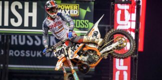 GL12 Racing continue to win fans for their KTM two-stroke team James Dunn GL12 Racing KTM AX Belfast 2018