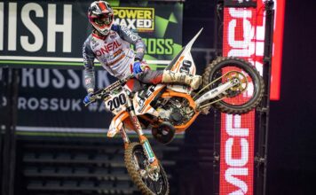 GL12 Racing continue to win fans for their KTM two-stroke team James Dunn GL12 Racing KTM AX Belfast 2018
