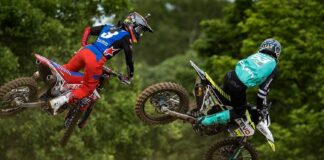 Alvin Ostlund loses red plate to team-mate Dylan Walsh at Blaxhall Dylan Walsh ā Maxxis Blaxhall 2019
