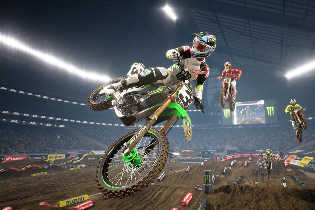 Monster Energy Supercross 2 The Official Video Game review Dirtbike