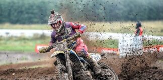 Watch the British mudder at Duns as Evgeny Bobryshev tastes victory (and a lot of dirt) Evgeny Bobryshev, Maxxis - Duns 2018
