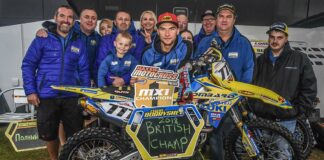 Evgeny Bobryshev & Neil Prince on emotional roller-coaster ride of winning the championship Evgeny Bobryshev - Lombard Express Suzuki, Maxxis Lyng 2018