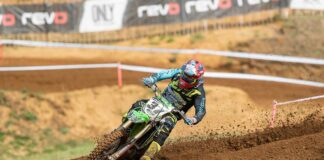 Podium joy for Phoenix Tools Apico Kawasaki and Krestinov at Blaxhall Gert Krestinov
