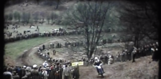 Classic Hawkstone Park action from 1956