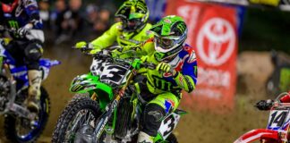 Monster Energy Supercross unveils new logo for 2019 Eli Tomac AMA Supercross Anaheim 2 2018