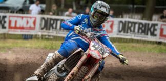 Jake Nicholls’ impressive comeback continues as he narrowly misses Maxxis Hawkstone Park podium Jake Nicholls