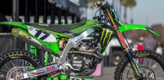 Inside Joey Savatgy’s Factory Monster Energy Kawasaki KX450