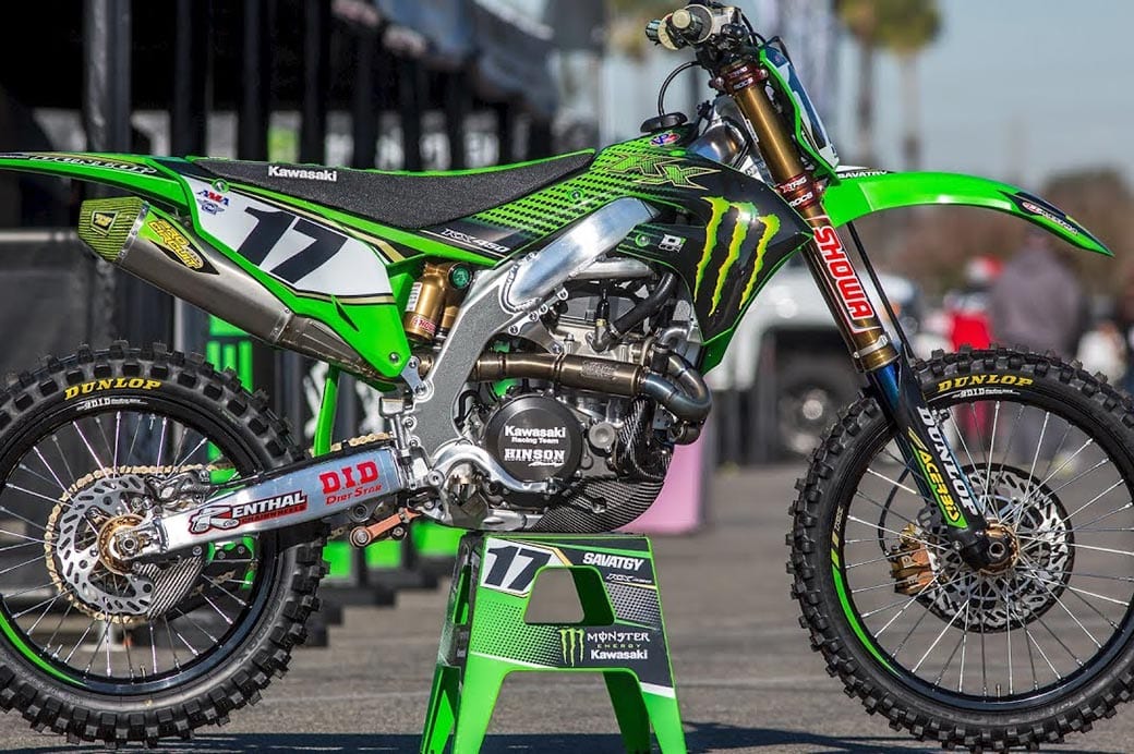 Inside Joey Savatgy's Factory Monster Energy Kawasaki KX450 | Dirtbike ...