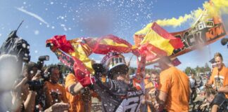 Jorge Prado takes second consecutive MX2 world championship at MXGP of Sweden Jorge Prado