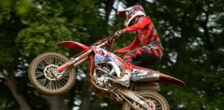Josh Gilbert injured at Lyng round of MX Nationals – Lewis Tombs on the podium Josh Gilbert