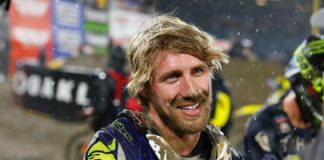 Justin Barcia defies the conditions to conquer Anaheim 1 Justin Barcia ā Anaheim 1, 2019