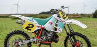 This is how to ride a 500cc two-stroke motocross bike Kurt Nicoll, 1992 KTM 500cc two-stroke