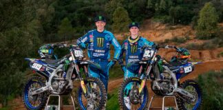 Watch: Ben Watson & Jago Geerts in 2019 livery at Kemea Yamaha team shoot