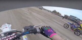 Onboard as Lars van Berkel goes full gas on Lemmer Beach