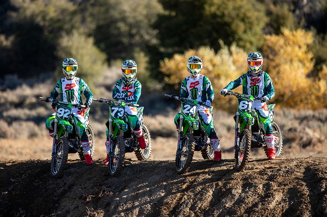 Pro Circuit Kawasaki announce East/West riders 2019 Supercross Dirtbike Rider