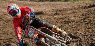 Conrad Mewse battles tough French track to secure top 10 points Conrad Mewse