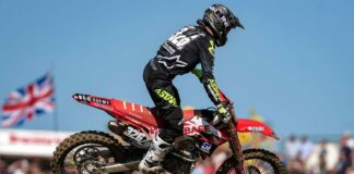 Josh Gilbert on Buildbase Honda move and intensity of stepping up to World MX2 Josh Gilbert, MXGP of Great Britain - Matterley Basin 2018