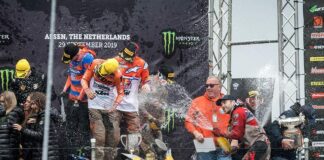 MXoN 2019: Team GB Assen in pictures ā podium celebrations for the British squad Shaun Simpson lets loose on the Dutch team