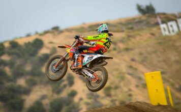 Podium for KTM Factory Racing at Glen Helen Pro Motocross Marvin Musquin - Pro Motocross - Glen Helen 2018