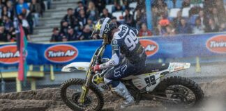 Max Anstie on his third MXGP podium of 2018 Max Anstie, MXGP of The Netherlands - Assen 2018