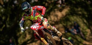 Jake Nicholls takes on Canadian championship Jake Nicholls - Maxxis British Motocross - Blaxhall 2018