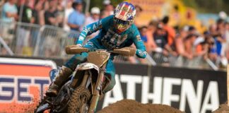 Mel Pocock defiant following difficult weekend in Switzerland – ‘itās not over yet’ Mel Pocock, EMX250 2018