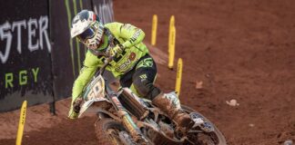 REVO Husqvarna UK on their spectacular double moto wins Martin Barr EMX250 Redsand 2018