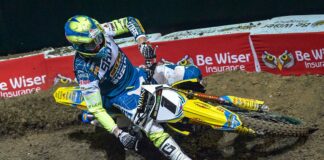 Tough night in Newcastle for champion Ramette and team-mate Coulon Thomas Ramette AX Newcastle 2018