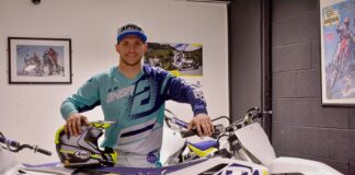 Apico Husqvarna sign Stuart Edmonds Stuart Edmonds - Apico Husqvarna