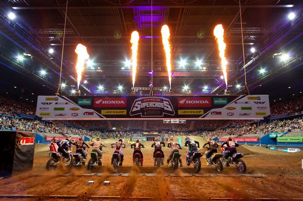 Justin Brayton's Australian Supercross title defence kick starts with