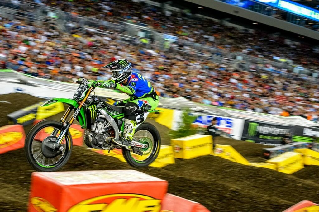 Eli Tomac and standin rider Tyler Bowers talk about their Tampa
