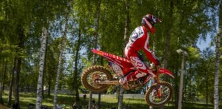 Surgery a success for Team HRC’s fill-in rider Todd Waters Todd Waters MXGP of Latvia - Kegums 2018