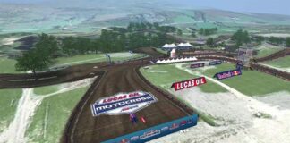 2018 Unadilla Motocross track map