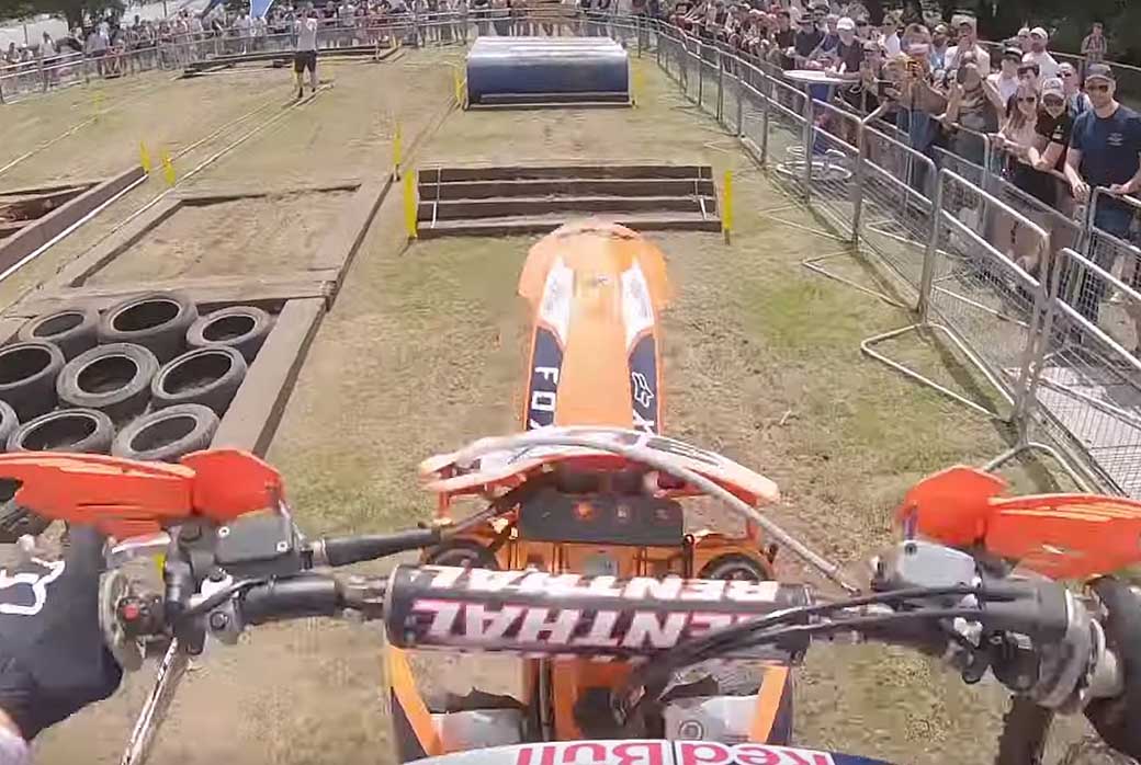 Nuts & Boltons Goodwood Festival & a Dad Dirtbike Rider