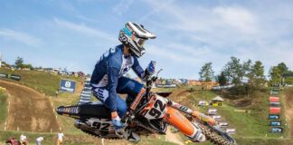 Crash puts Standing Construct KTM rider out of Turkish Grand Prix Valentin Guillod