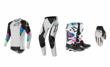 Alpinestars Limited Edition Vision Tech 10 Boot and Pre-Release MX19 Supertech Gear Alpinestars LE Supertech Gear