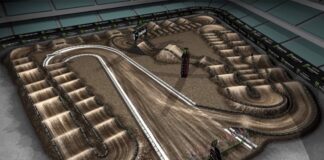 The first animated track map of the Monster Energy Supercross season is out – Anaheim 1 Anaheim 1 track map 2018