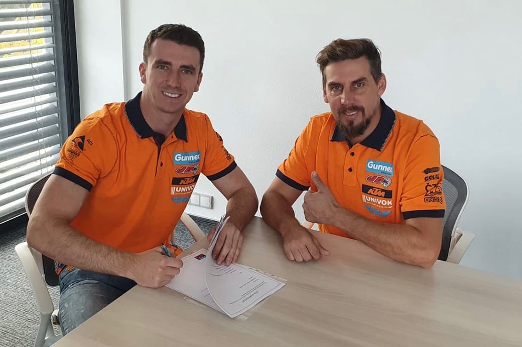 Adam Sterry signs with JD Gunnex KTM for 2020