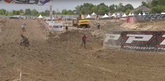 Adam Sterry crash at MXGP of Indonesia