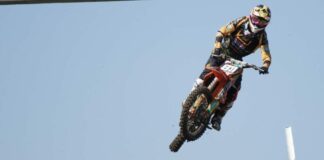 Adam Sterry shows potential in MXGP return