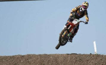 Adam Sterry shows potential in MXGP return