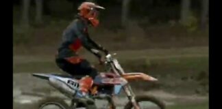 First Look: Adam Sterry 450 KTM testing