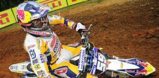 Aleksandr Tonkov buoyed with new WP rear shock