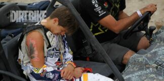 Alex Tonkov a doubt for the Motocross of Nations after Mexico horror crash
