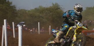 Apico Suzuki and Luke Hawkins kiss goodbye