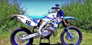 A quick look at the 2016 TM 300 E two-stroke