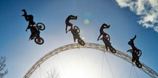 Arenacross FMX team gives London an adrenalin-fuelled treat