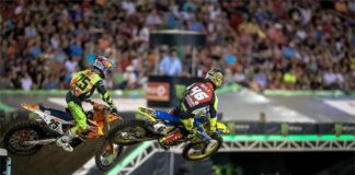 Justin Hill crash Atlanta SX Justin Hill 2018