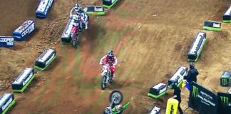 Austin Forkner crash St. Louis Supercross